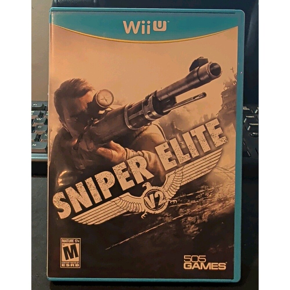 505 Games Sniper Elite V2 Nintendo Wii U CIB Sniper Elite Series M Mature